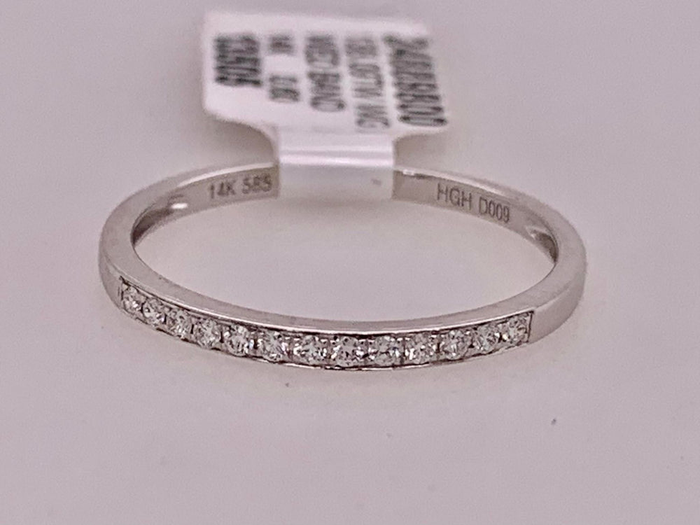 14K Diamond Band Ring