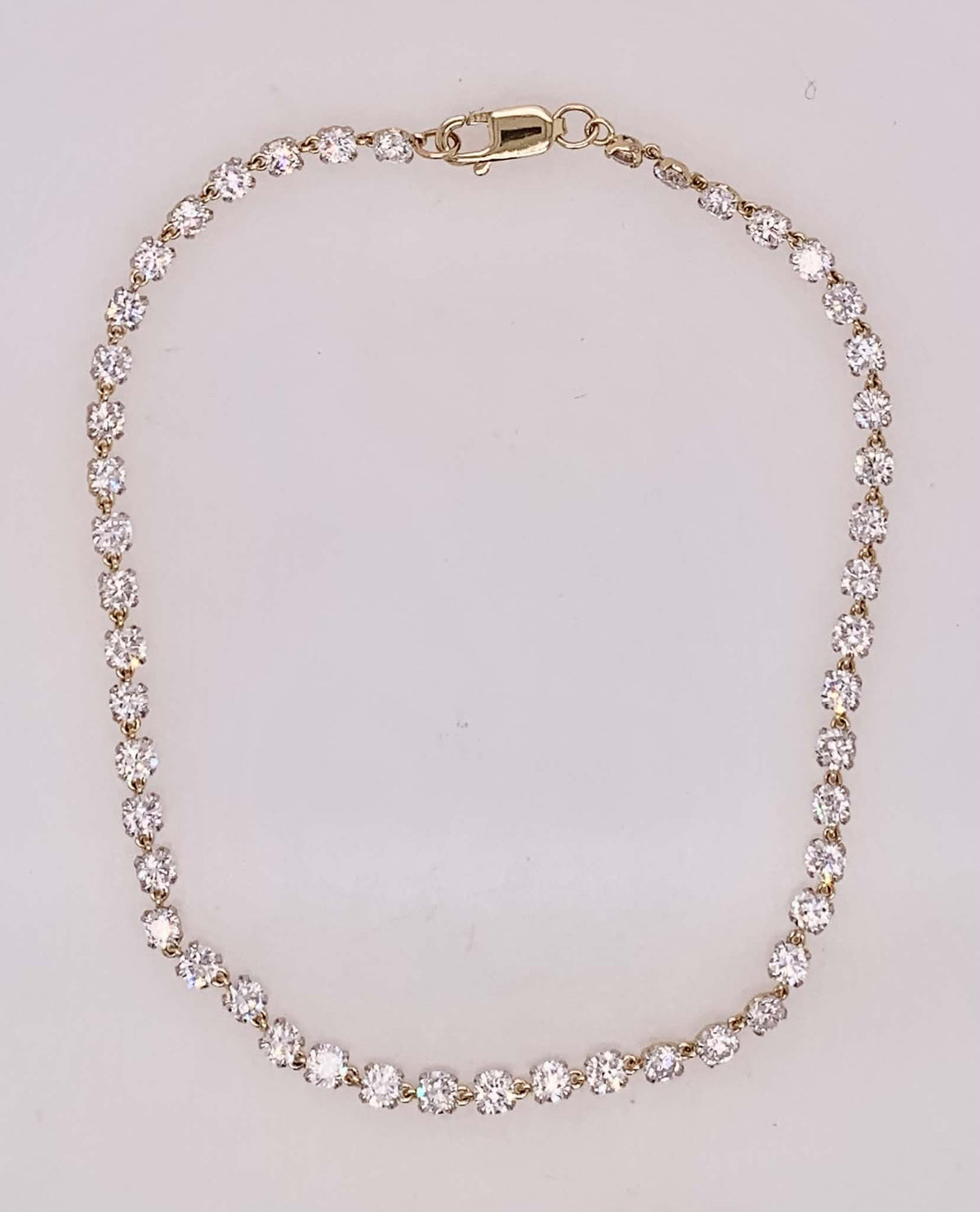 14K Lab Diamond Tennis Bracelet