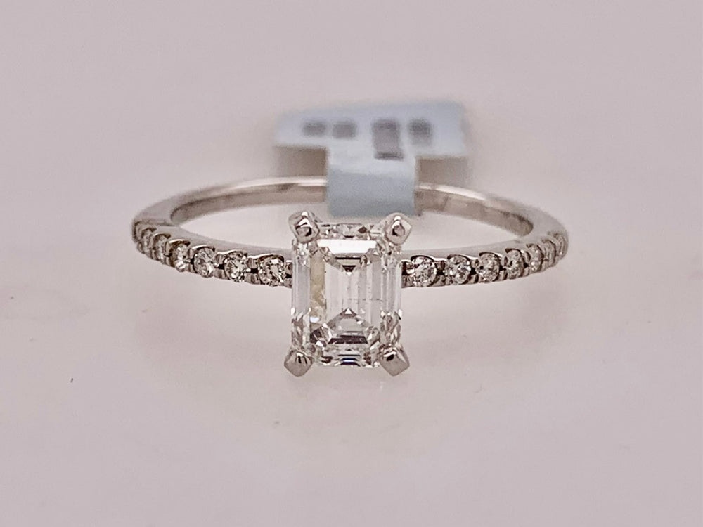 14K LAB Diamond Engagement Ring