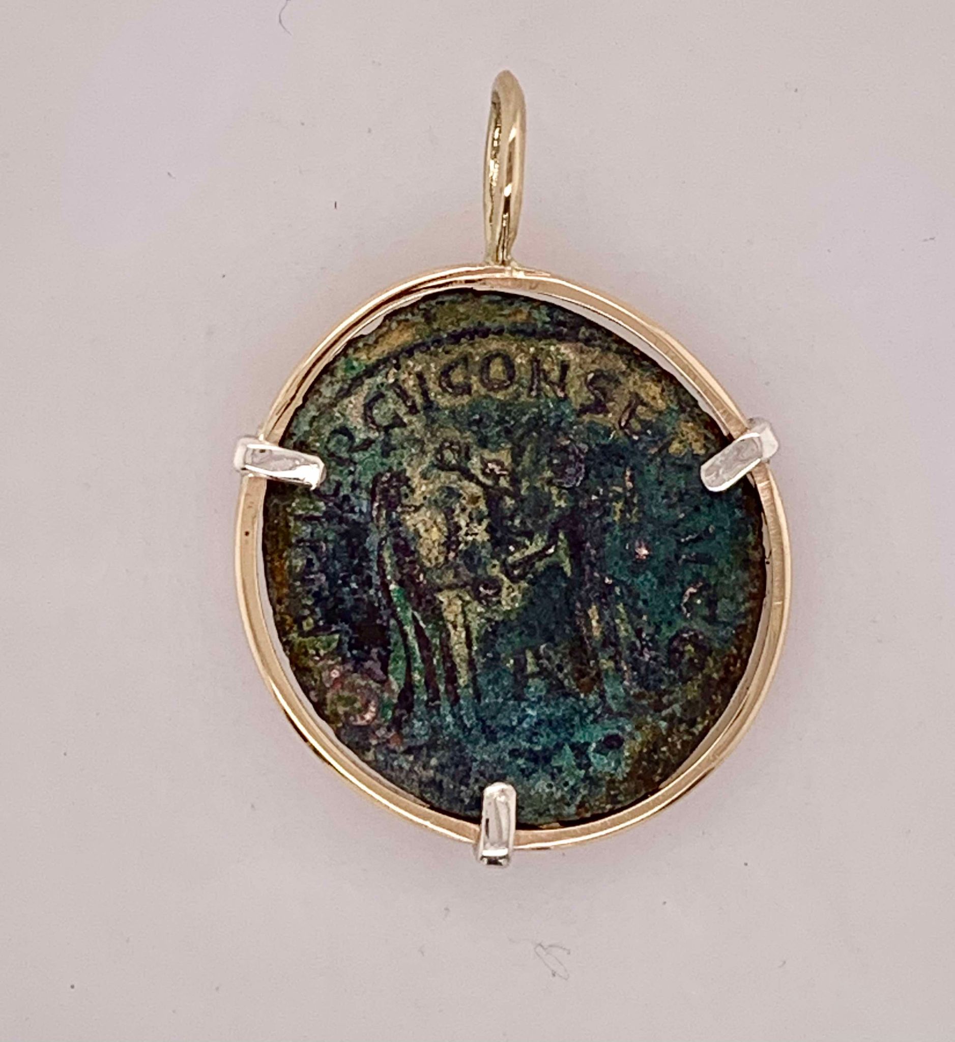 Custom Designed Ancient Roman Coin Pendant