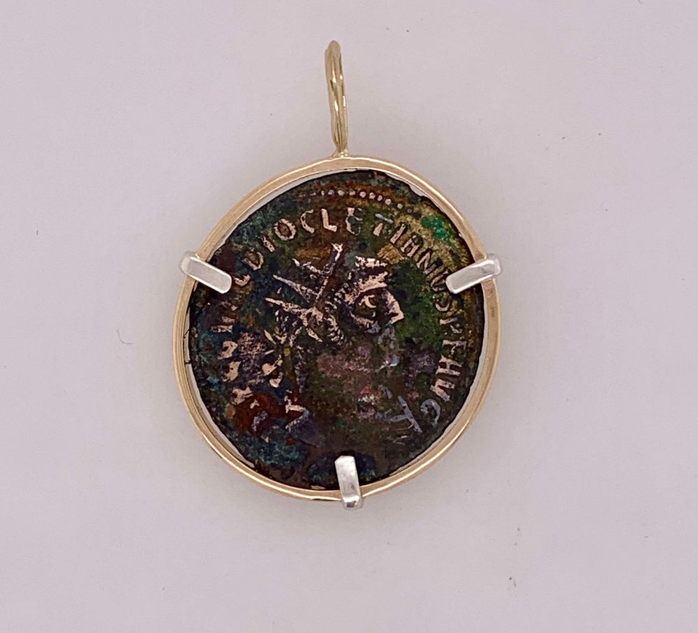 Custom Designed Ancient Roman Coin Pendant