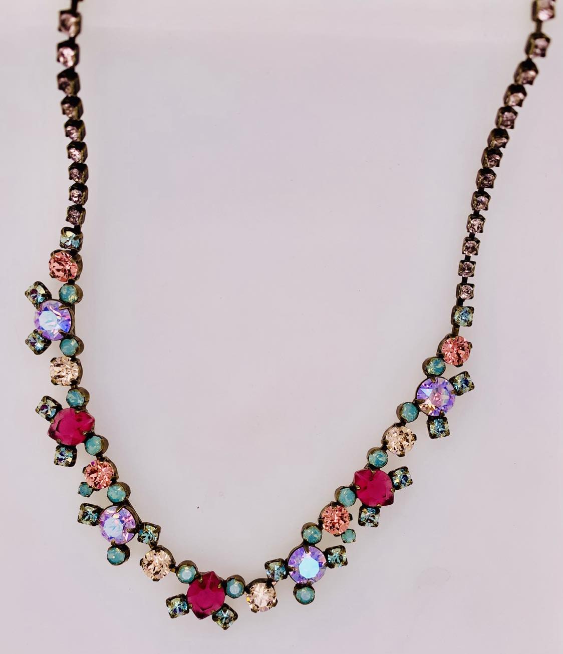 Sorrelli Perfect Harmony Line Tennis Necklace