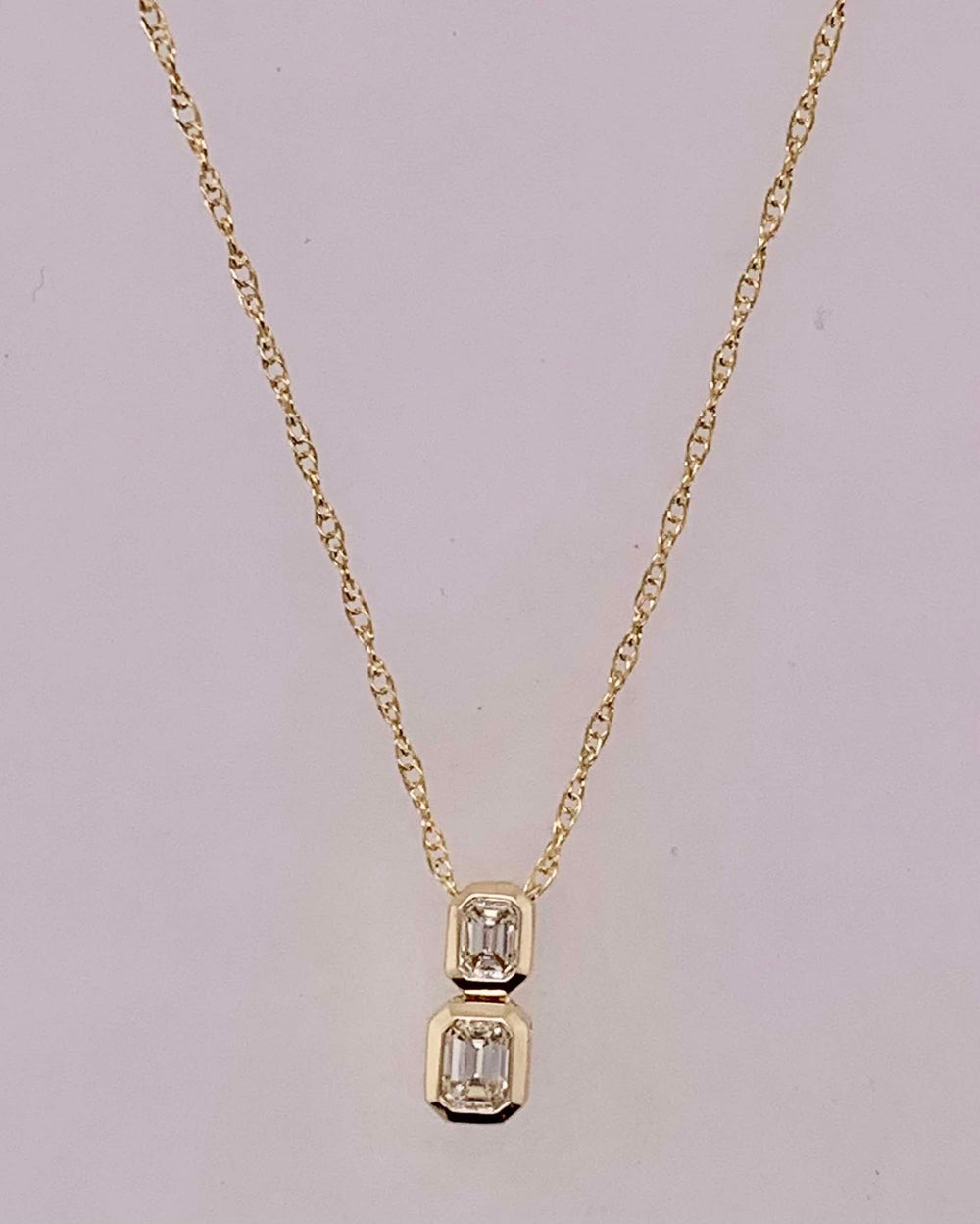 14K Diamond Necklace