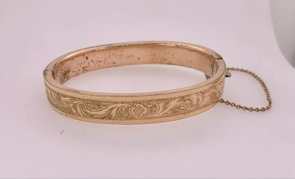 Vintage Estate Gold Filled Bangle