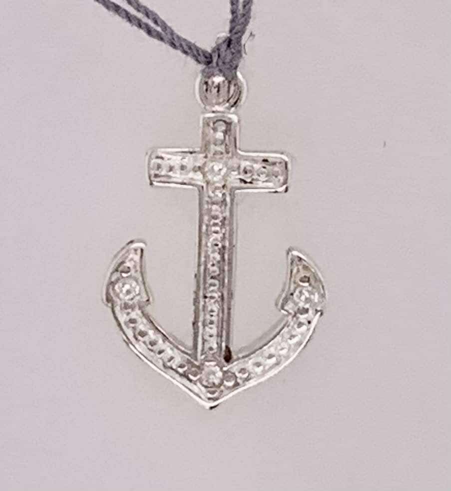 Estate Sterling Silver Anchor Charm