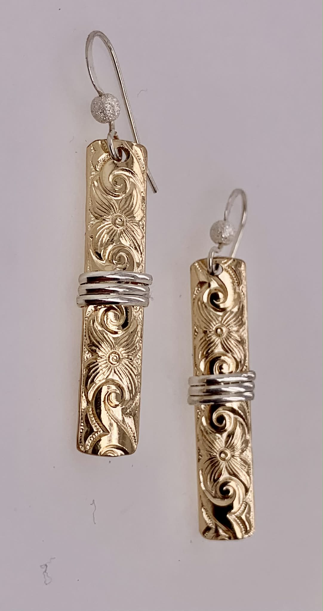 John Cauley Jeweler Original Bar Earrings