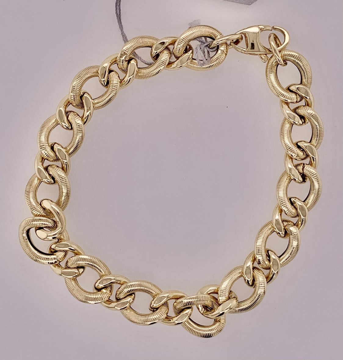 14K Gold Fancy Link Bracelet