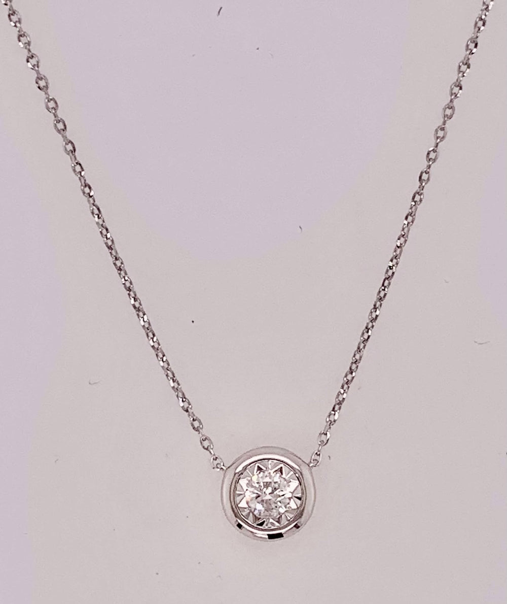 14K Diamond Necklace