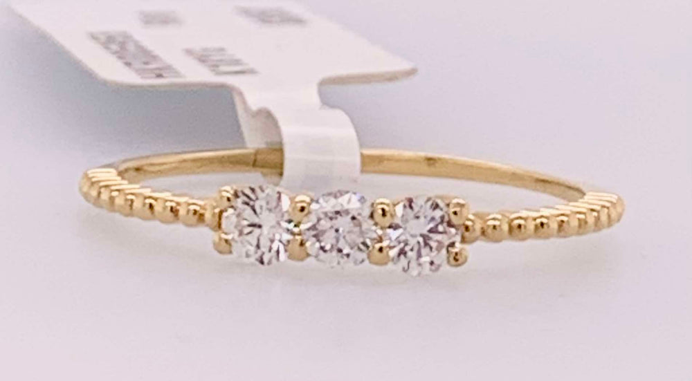 18K Diamond Band Ring