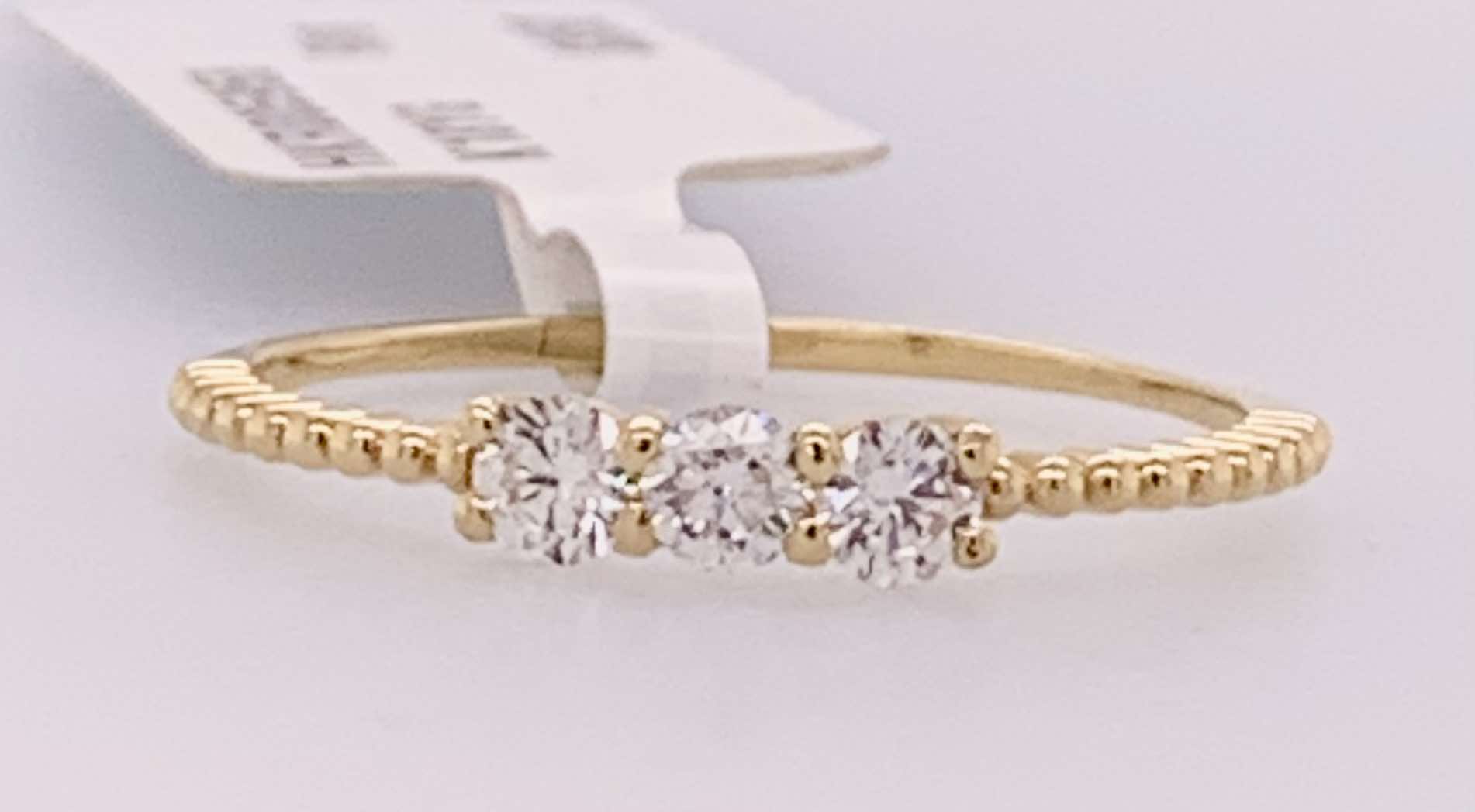 18K Diamond Band Ring