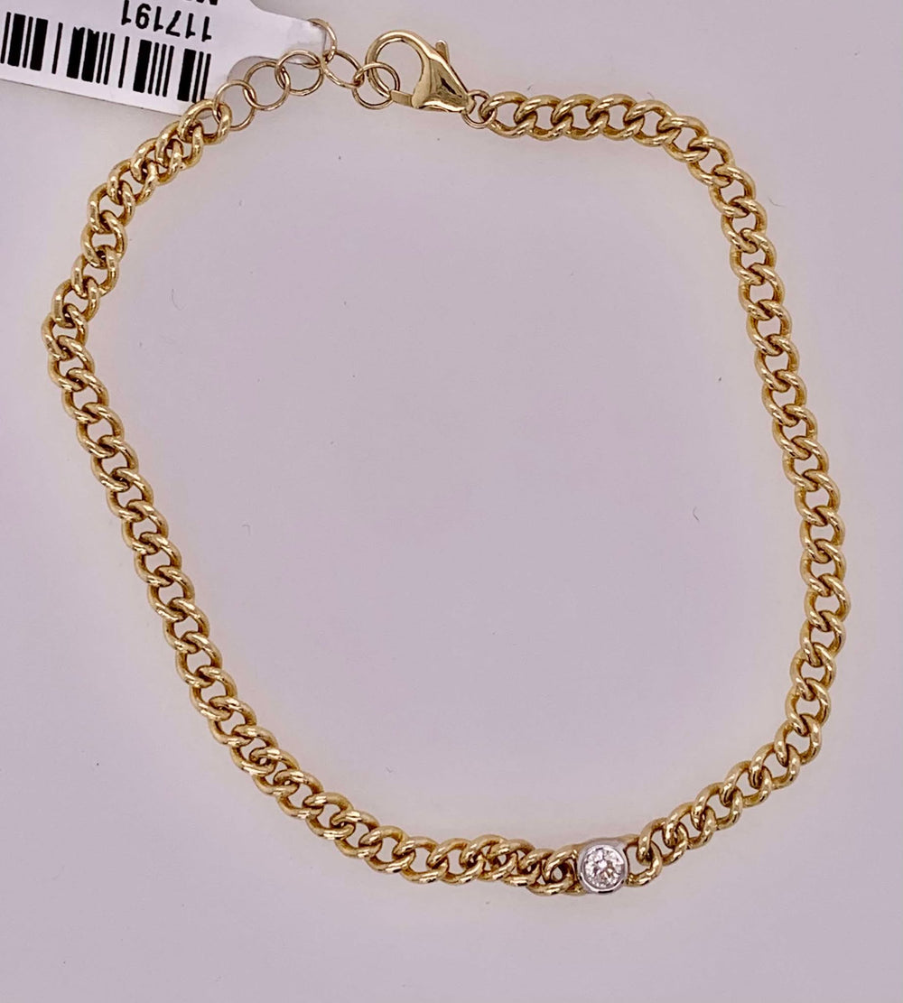 14K Diamond Bracelet