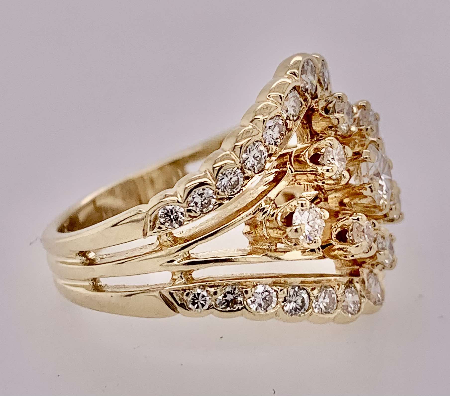 Estate 14K Diamond Ring