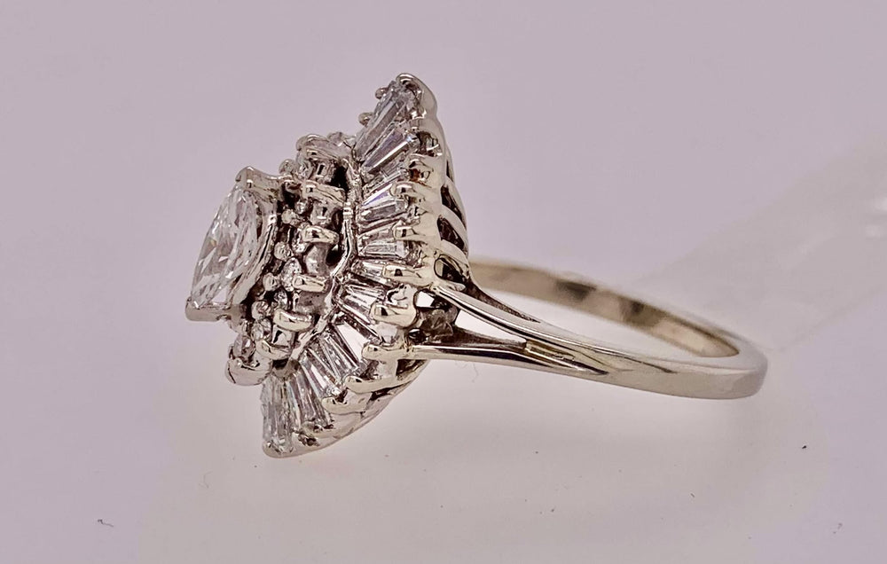 Estate 14K Diamond Ring