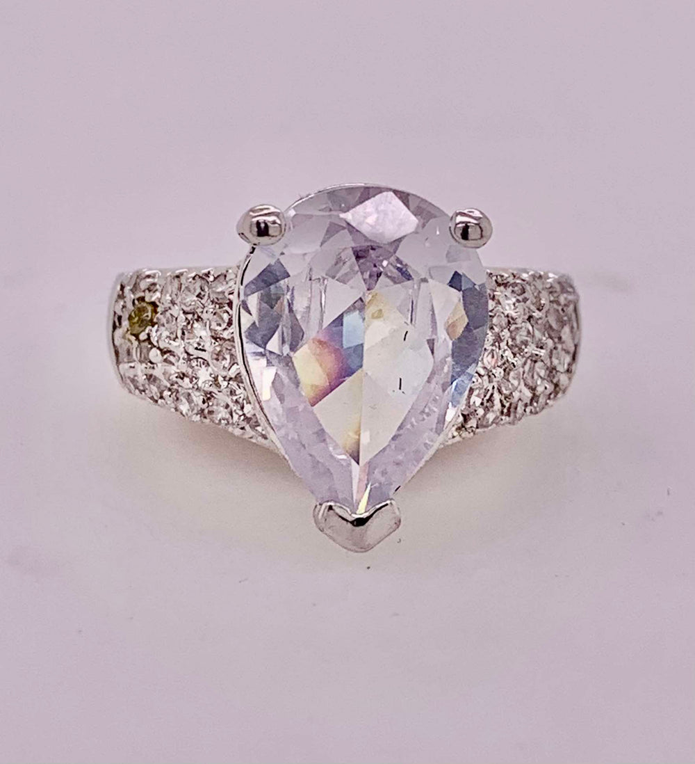 Sterling Silver Cubic Zirconia Ring