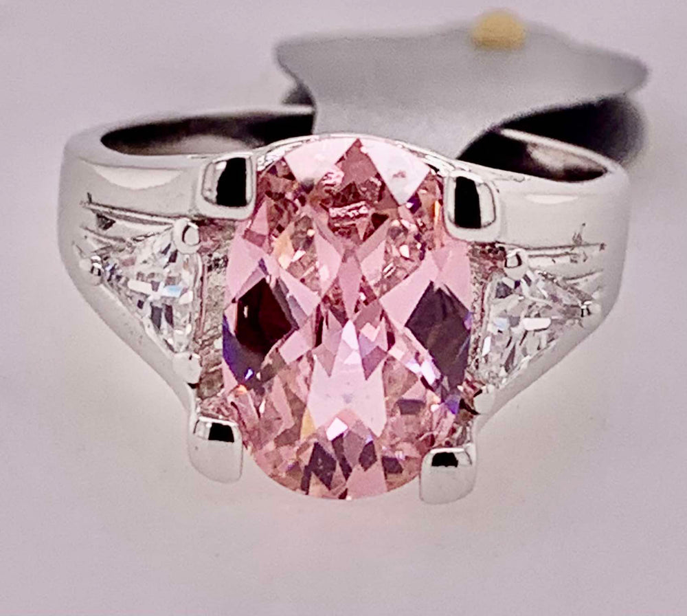 Sterling Silver Cubic Zirconia Ring