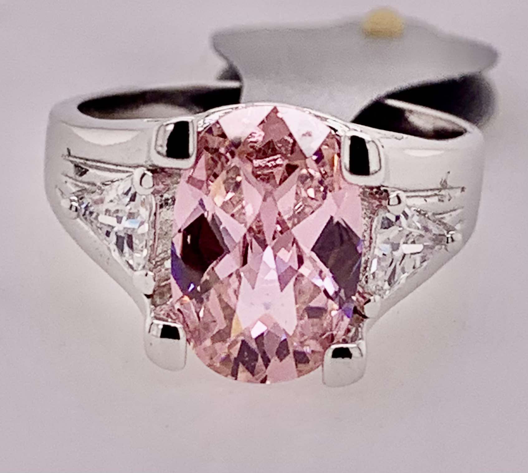 Sterling Silver Cubic Zirconia Ring