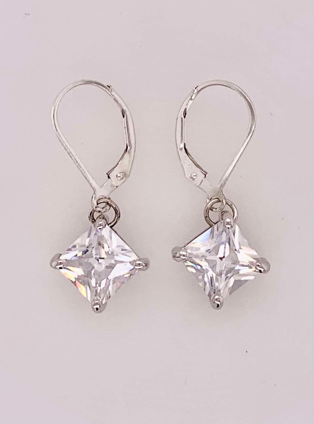 Sterling Silver CZ Earrings