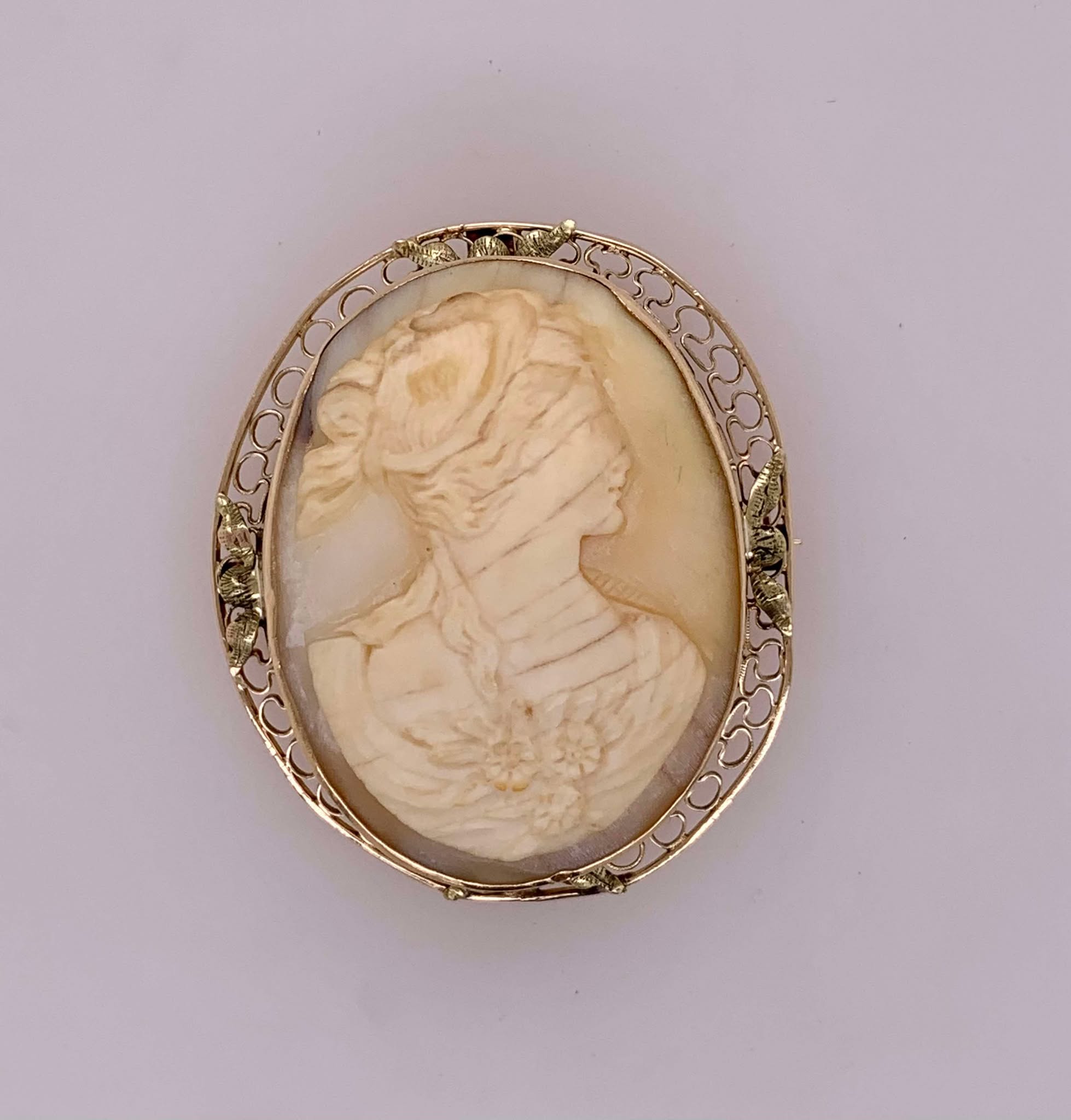 Estate Cameo Brooch