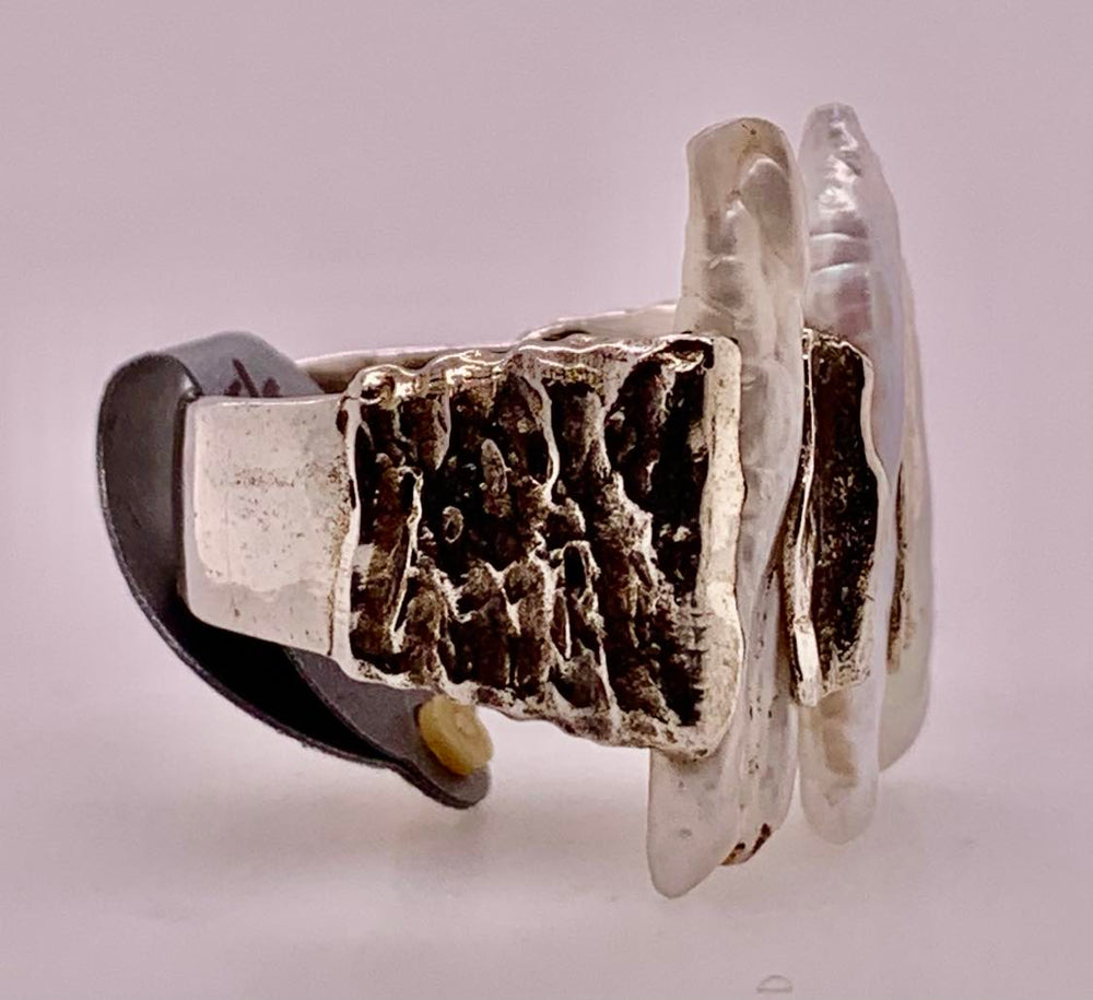 Sterling Silver Freshwater Pearl Ring