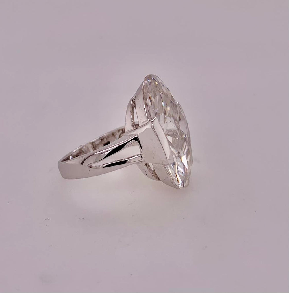 Sterling Silver Cubic Zirconia Ring