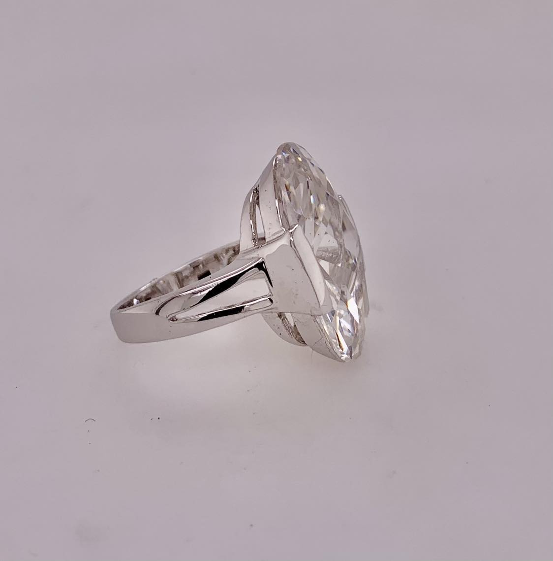 Sterling Silver Cubic Zirconia Ring