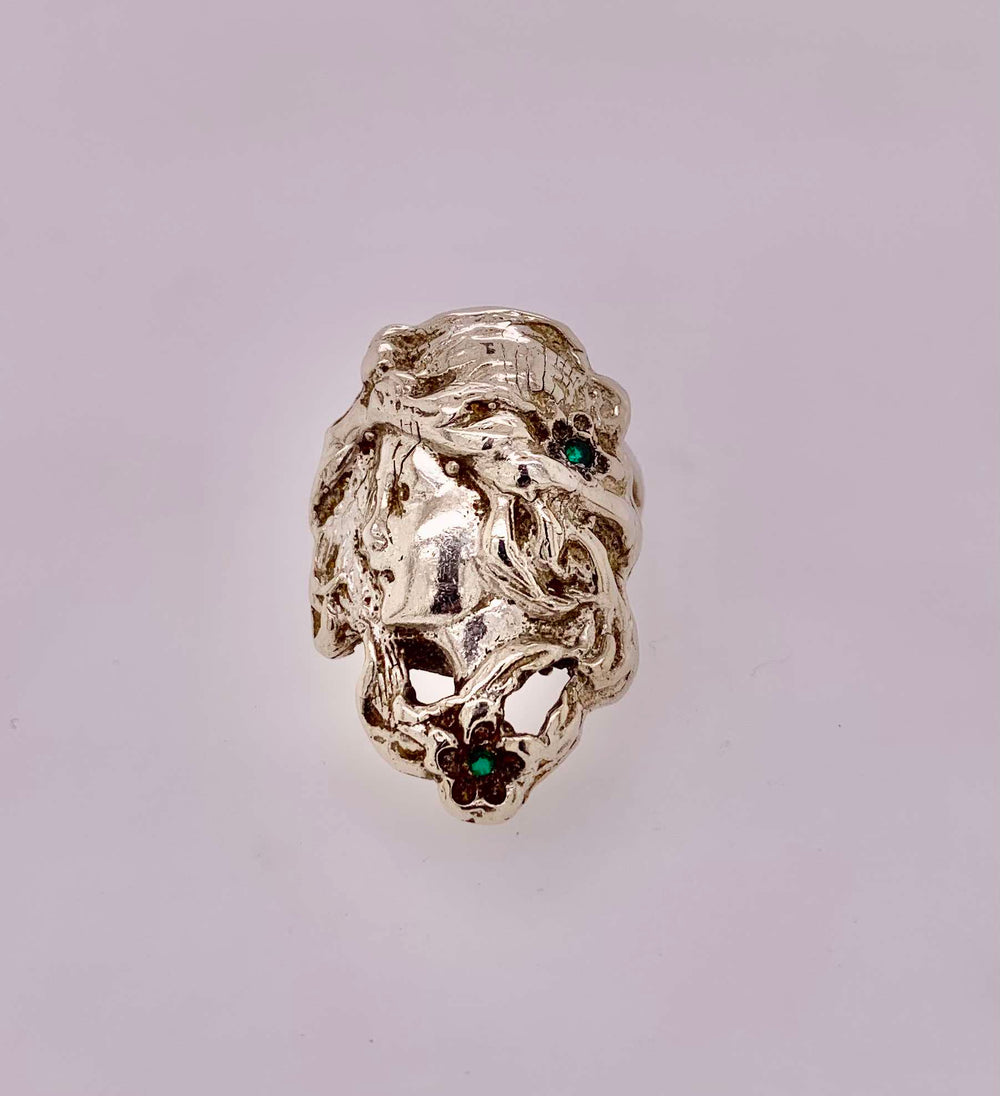 Estate Sterling Silver Antique Reproduction Ring