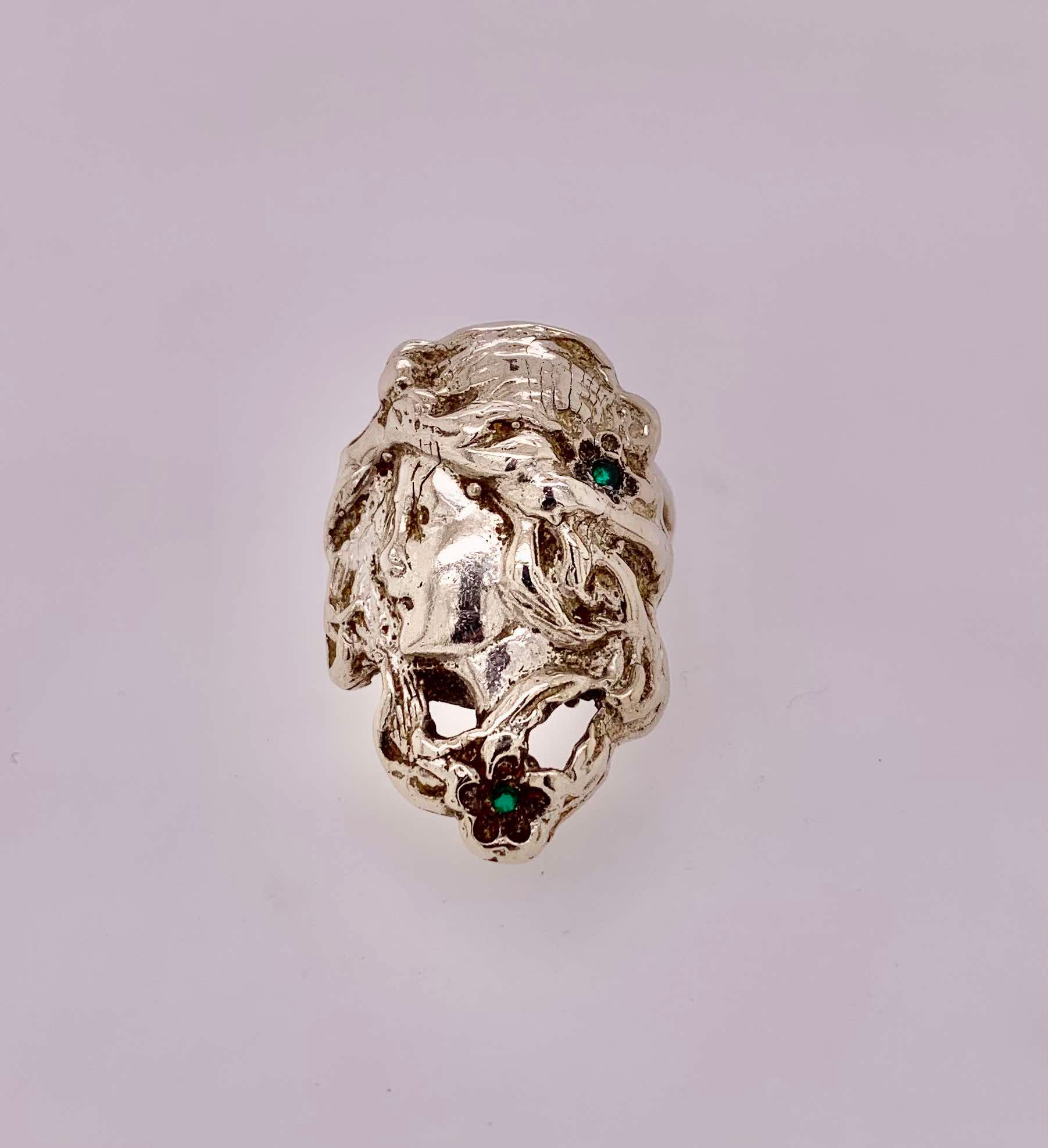 Estate Sterling Silver Antique Reproduction Ring