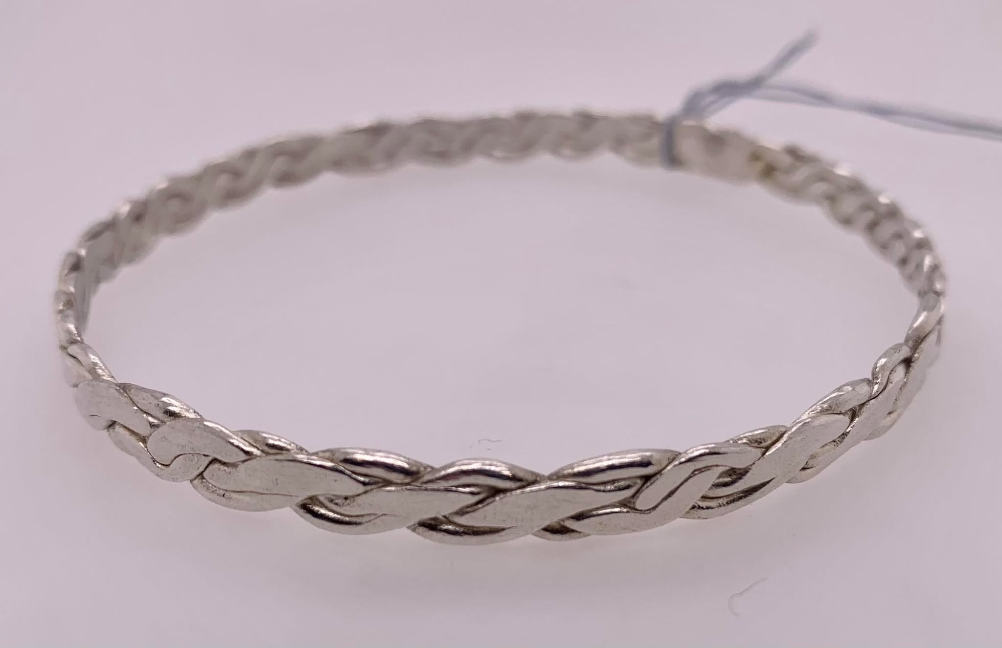 Estate Sterling Silver Slip-on Bangle