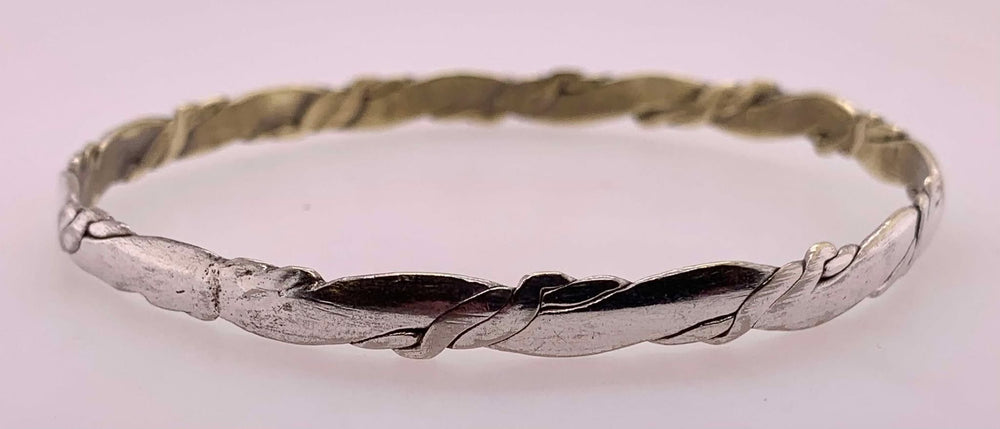 Estate Sterling Silver Slip-on Bangle