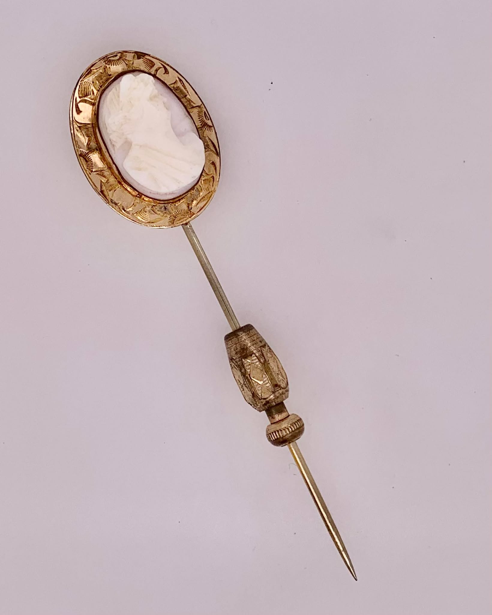 Estate Fashion Cameo Stick Pin