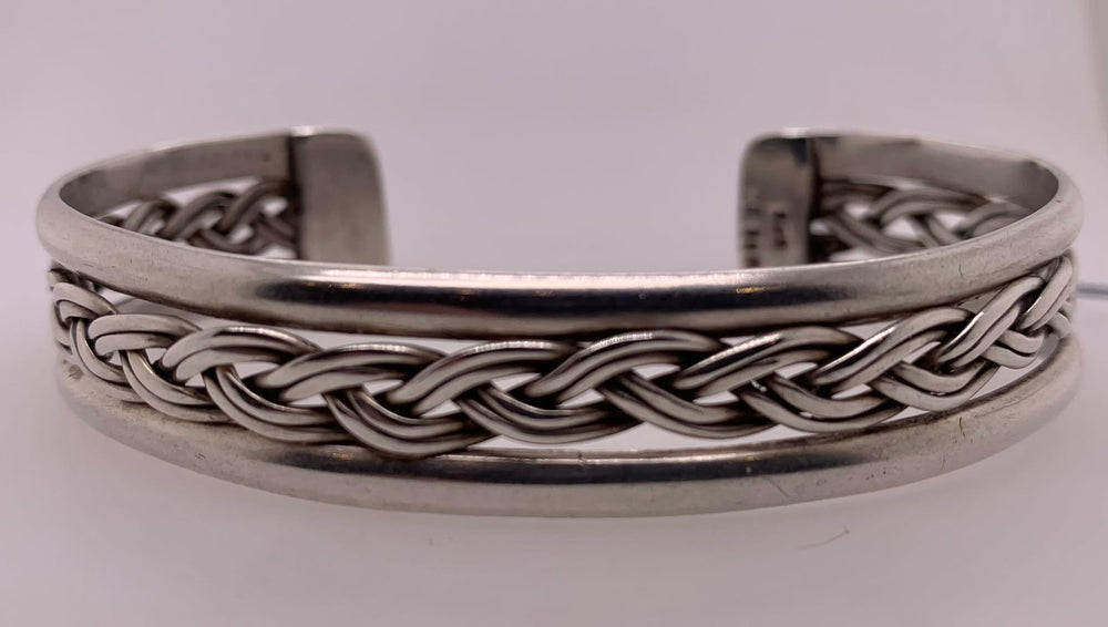 Estate Sterling Silver Cuff Bracelet
