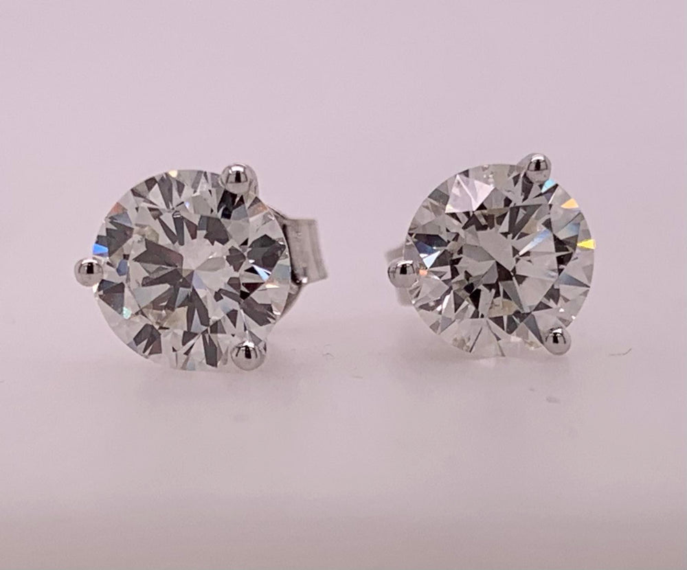 2.55Ct. Total Weight LAB Diamond Stud Earrings