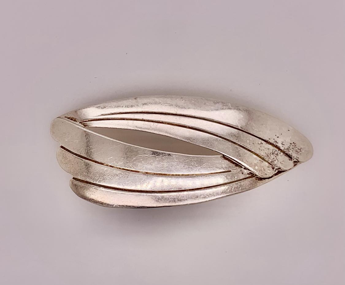 Estate Sterling Silver Brooch