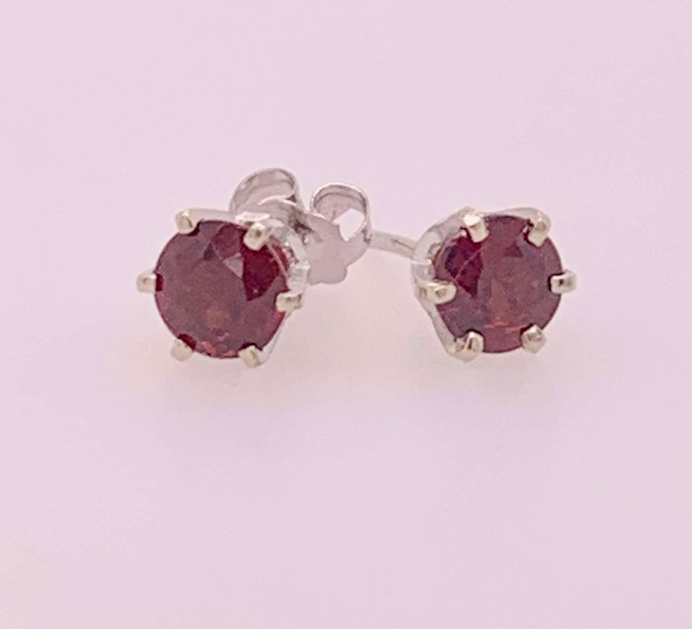 14K Garnet Earrings