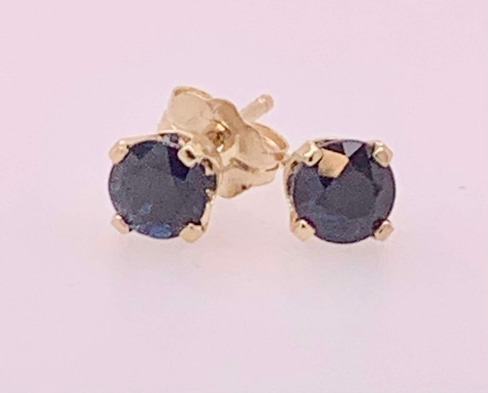 14K Sapphire Earrings
