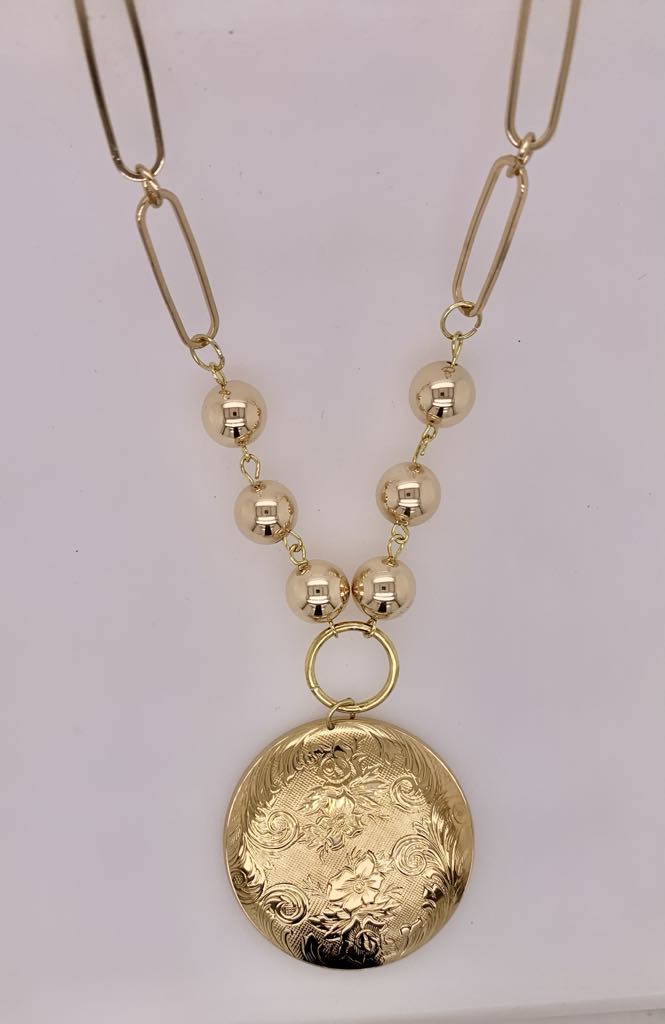 Modern Vintage Fashion Necklace