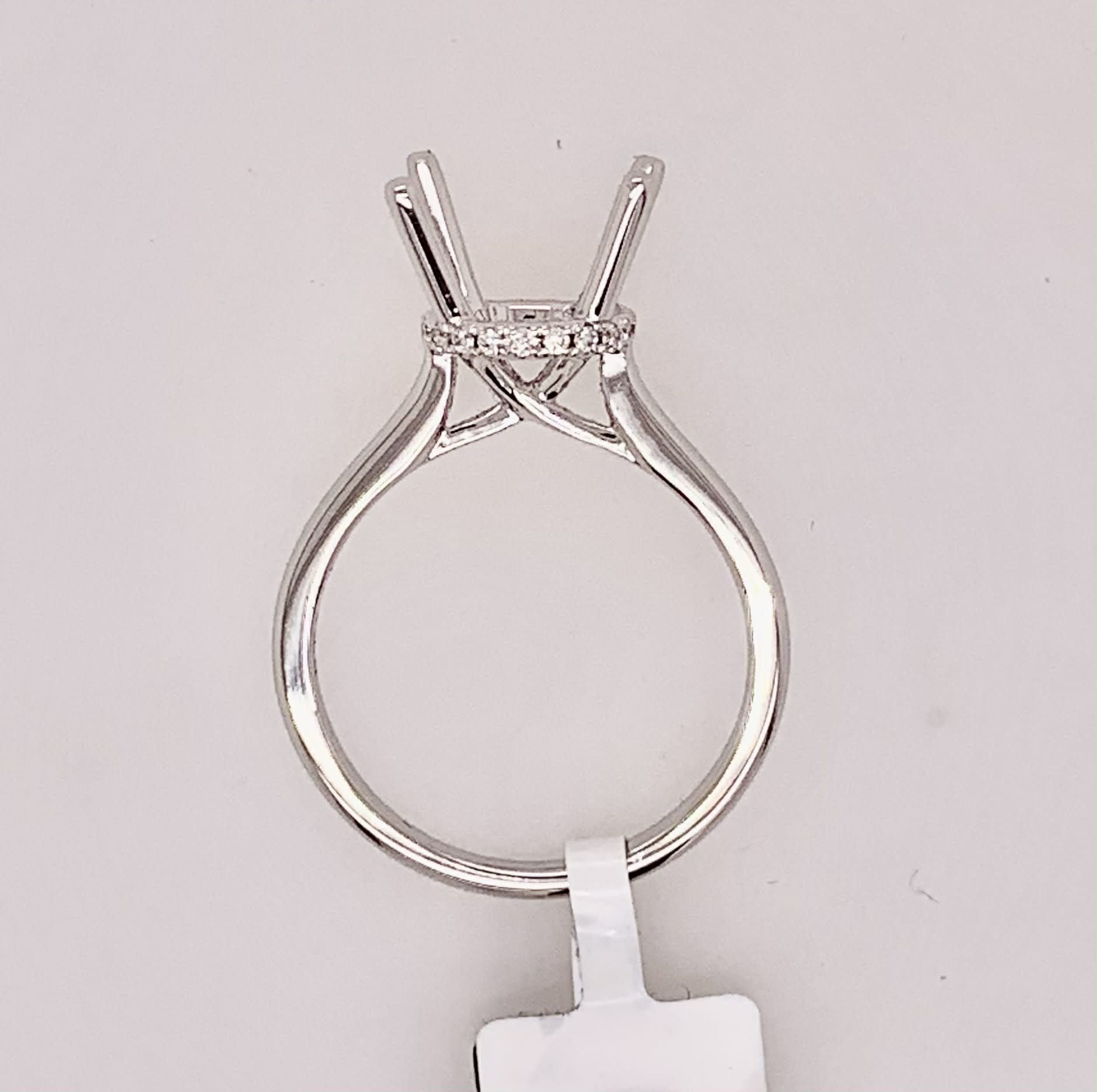 14K Diamond Semi Mount
