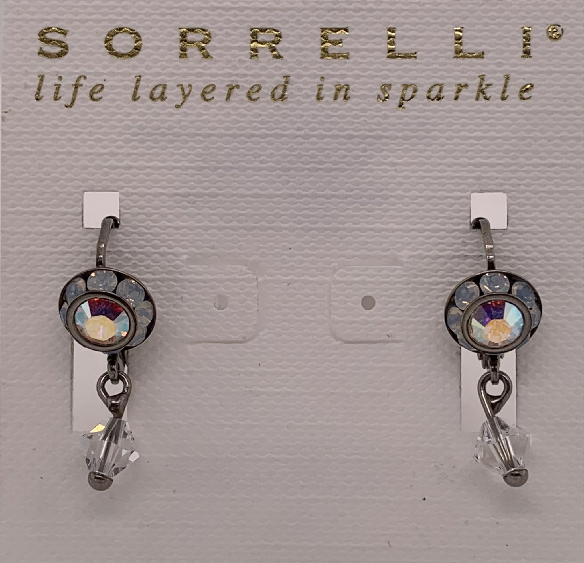 Halo Dangle Drop Earrings