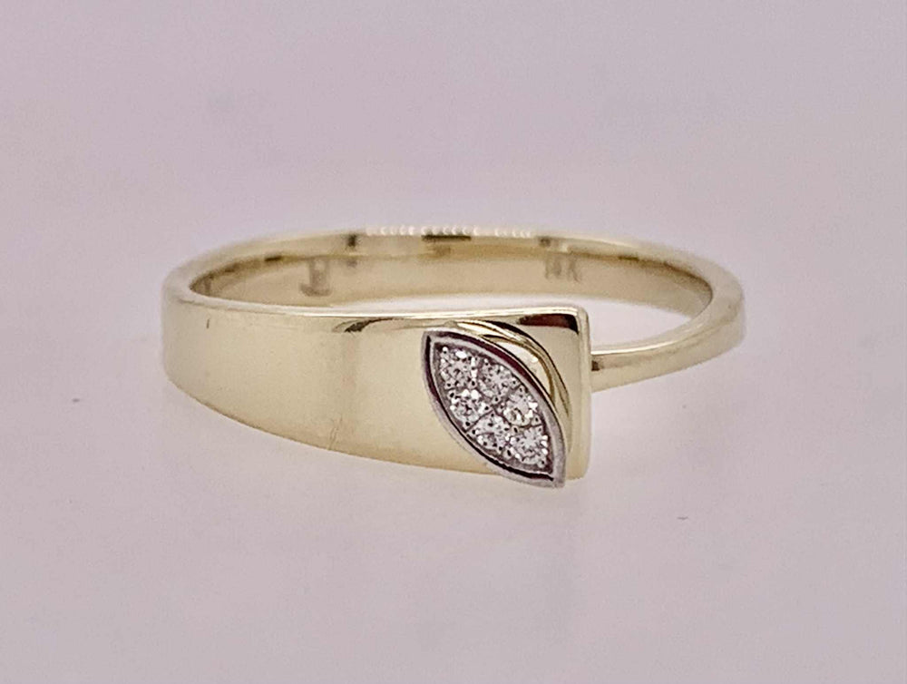 14K Diamond Ring