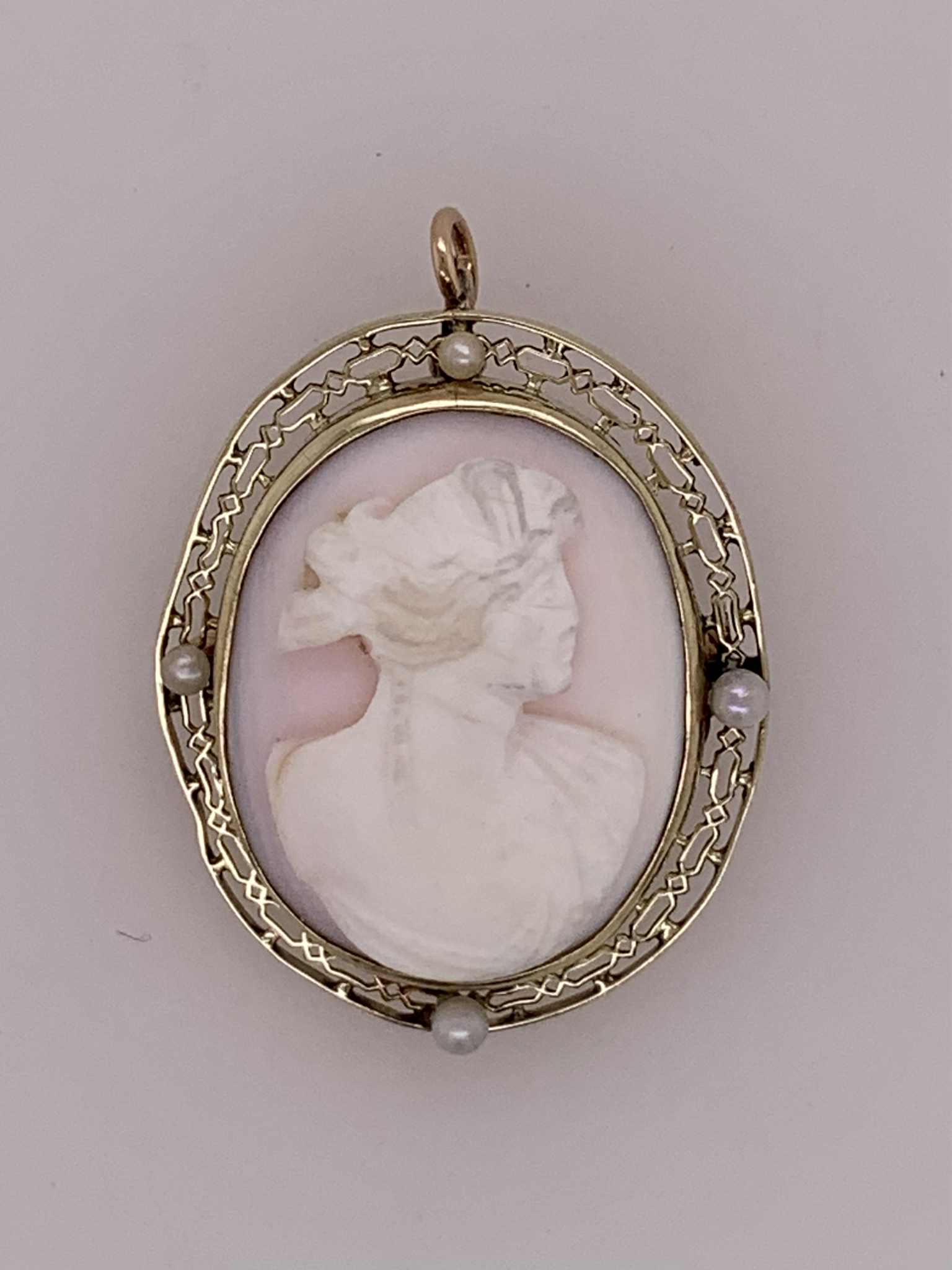 Estate Cameo Pin/Pendant