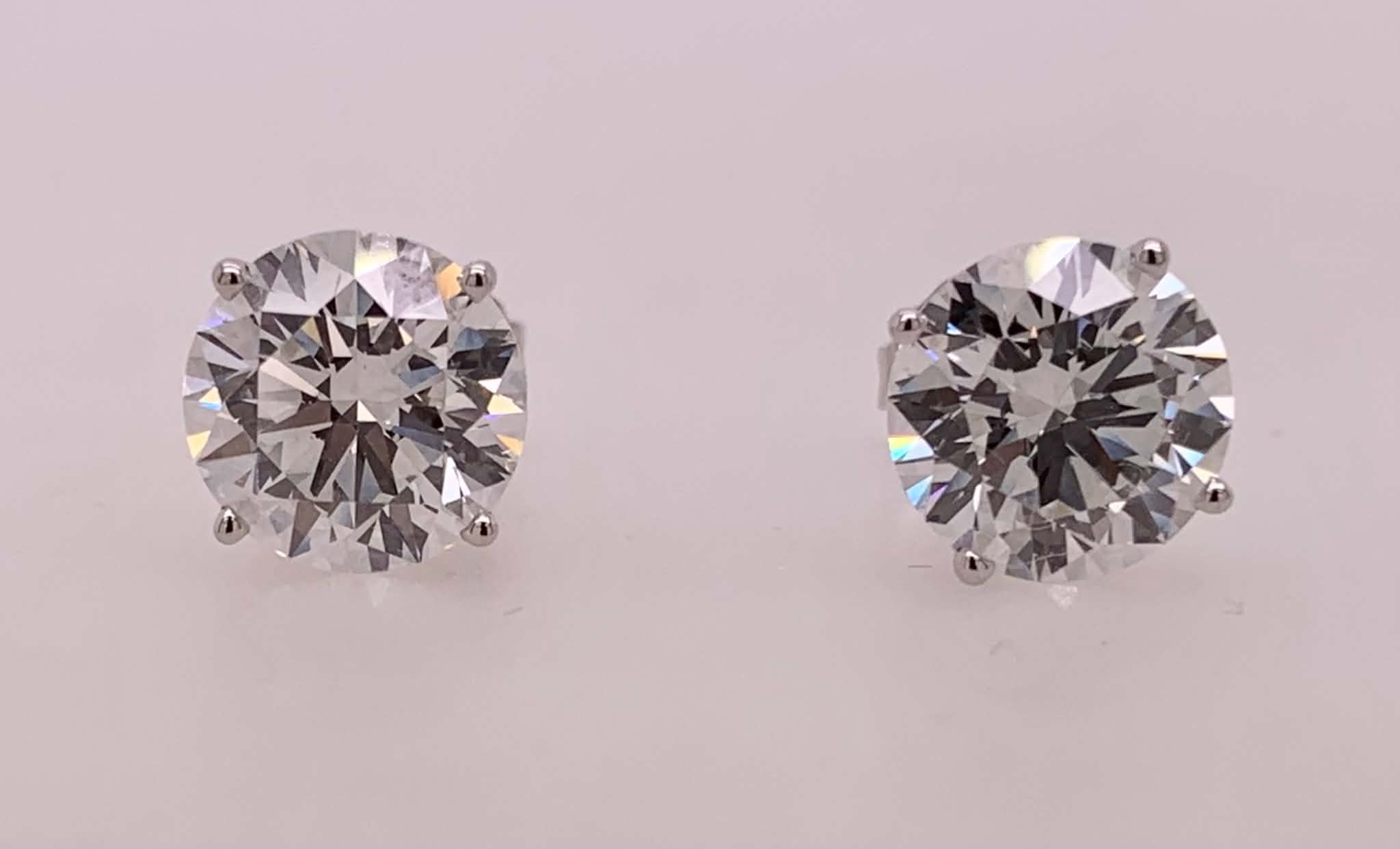 4.00CT.TW. LAB Diamond Stud Earrings