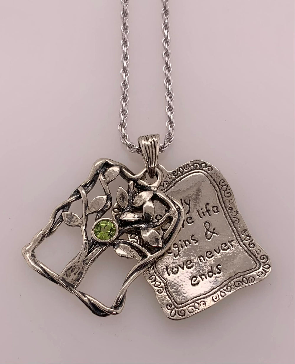 Sterling Tree of Life Pendant