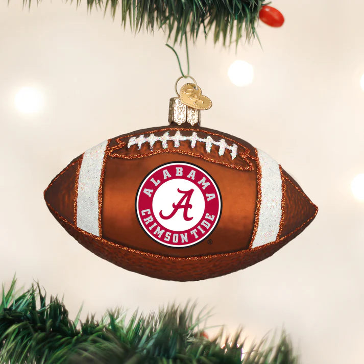 Old World Christmas Alabama Football Ornament