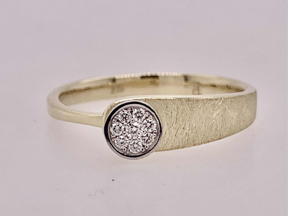 14K Diamond Ring