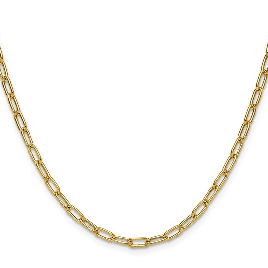 14K Paperclip Chain Necklace