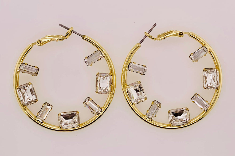 Corinne Hoop Earrings