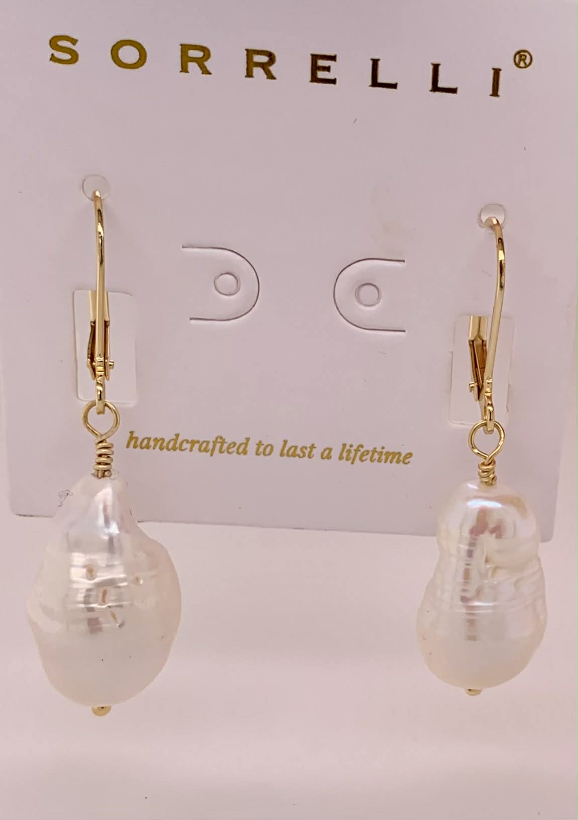 Amelia Pearl Dangle Earrings
