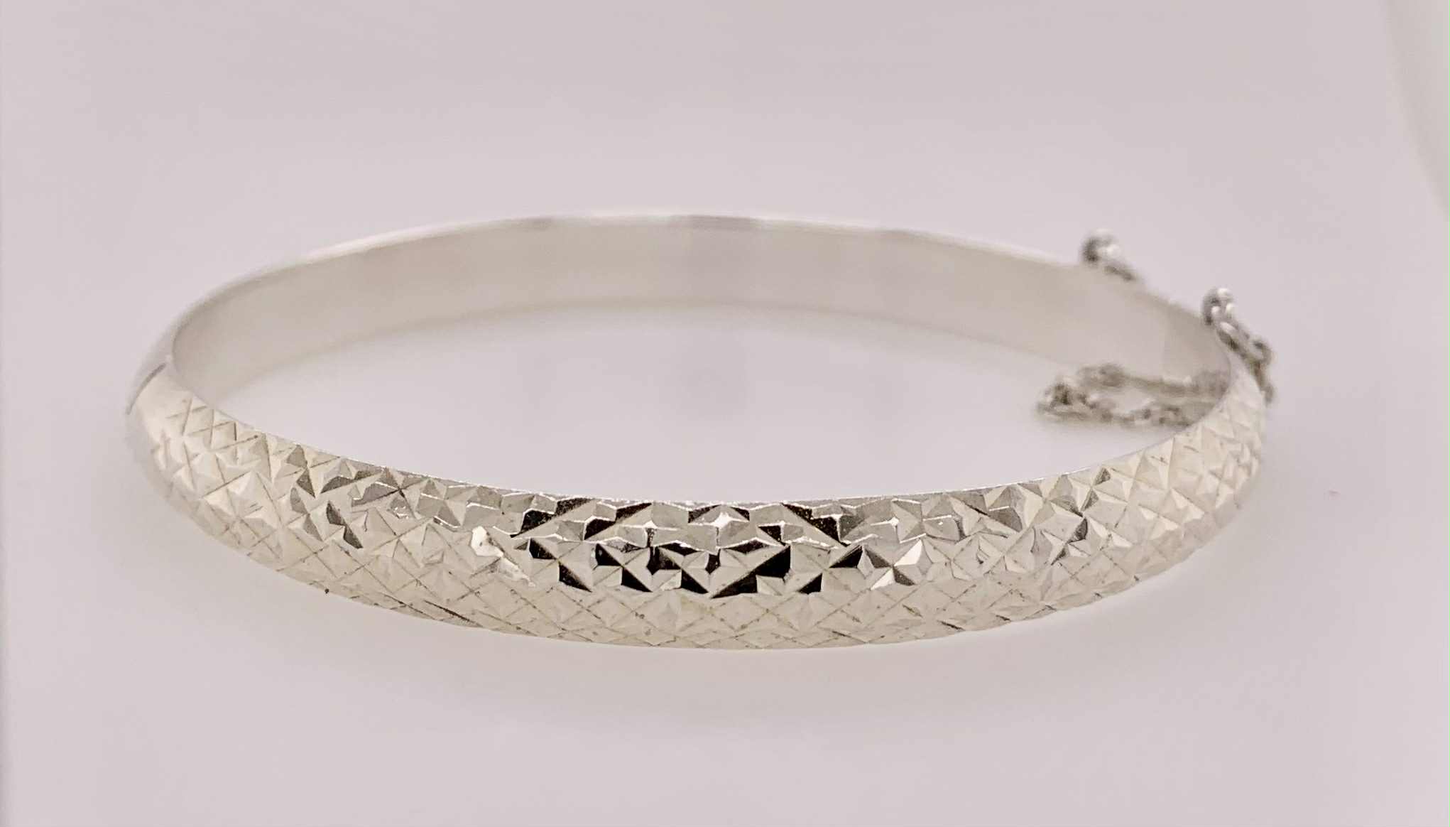 Estate Sterling Bangle Bracelet