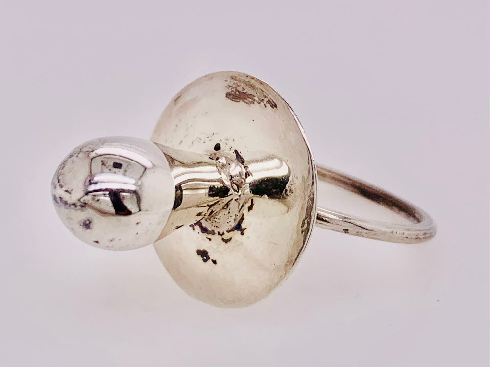 English Sterling Silver Pacifier