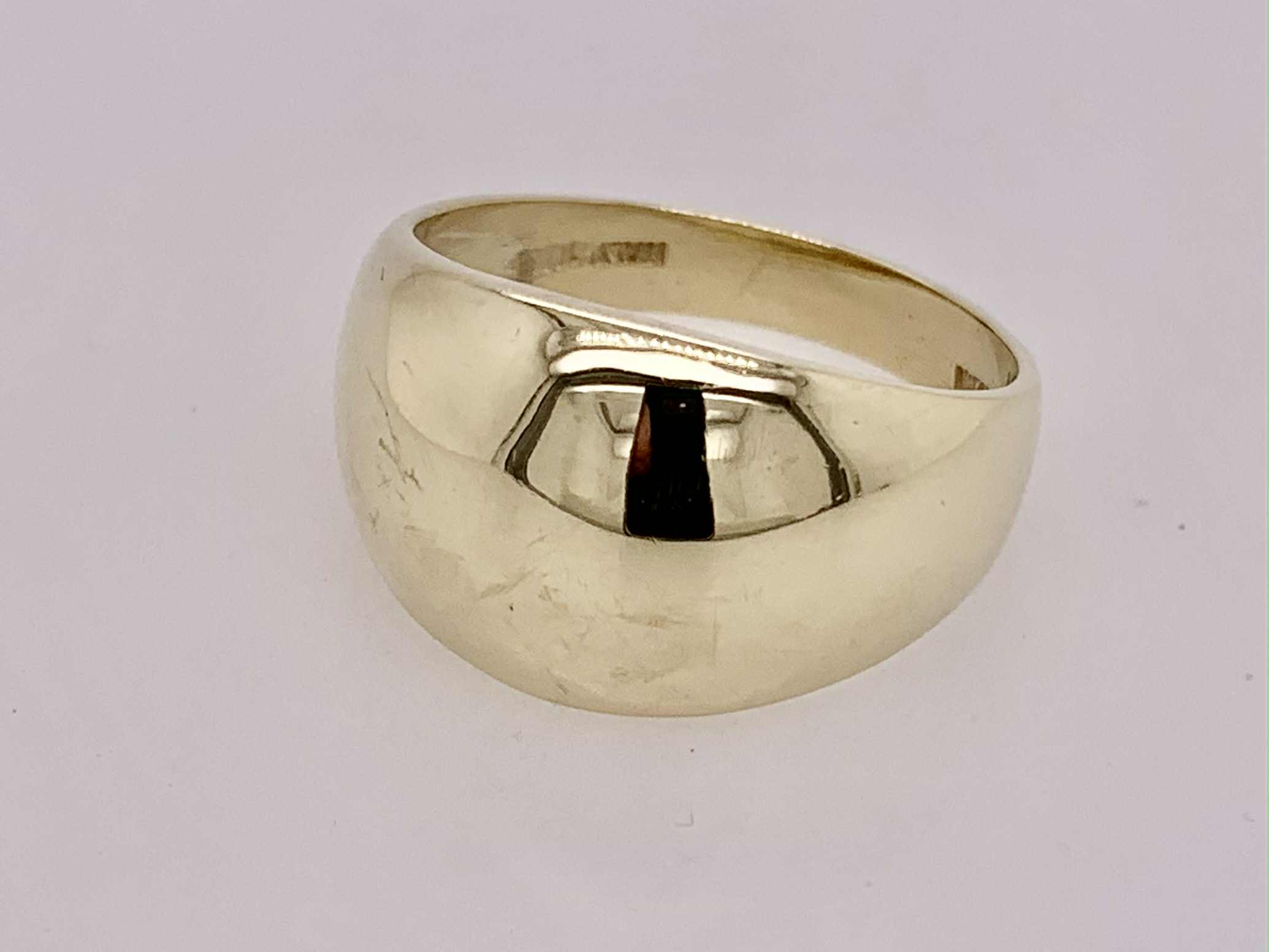 14K Estate Dome Ring